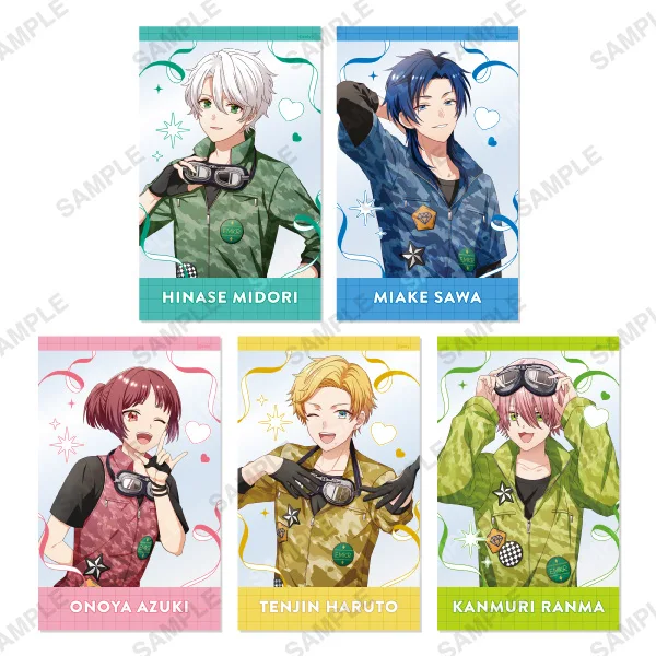 クリアシートセット 「Unit Song Collection」各種